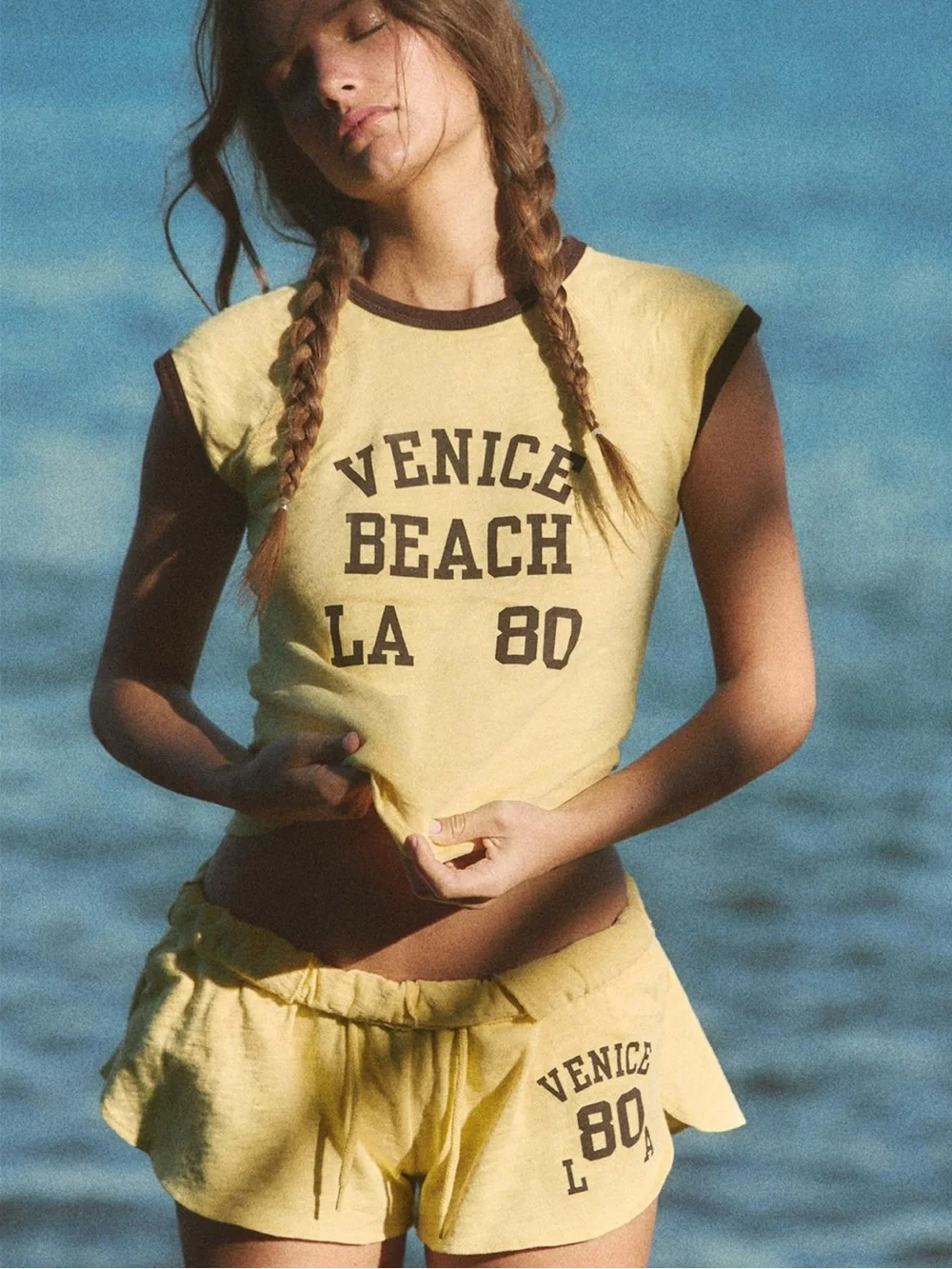 Zara Tee & Shorts Set