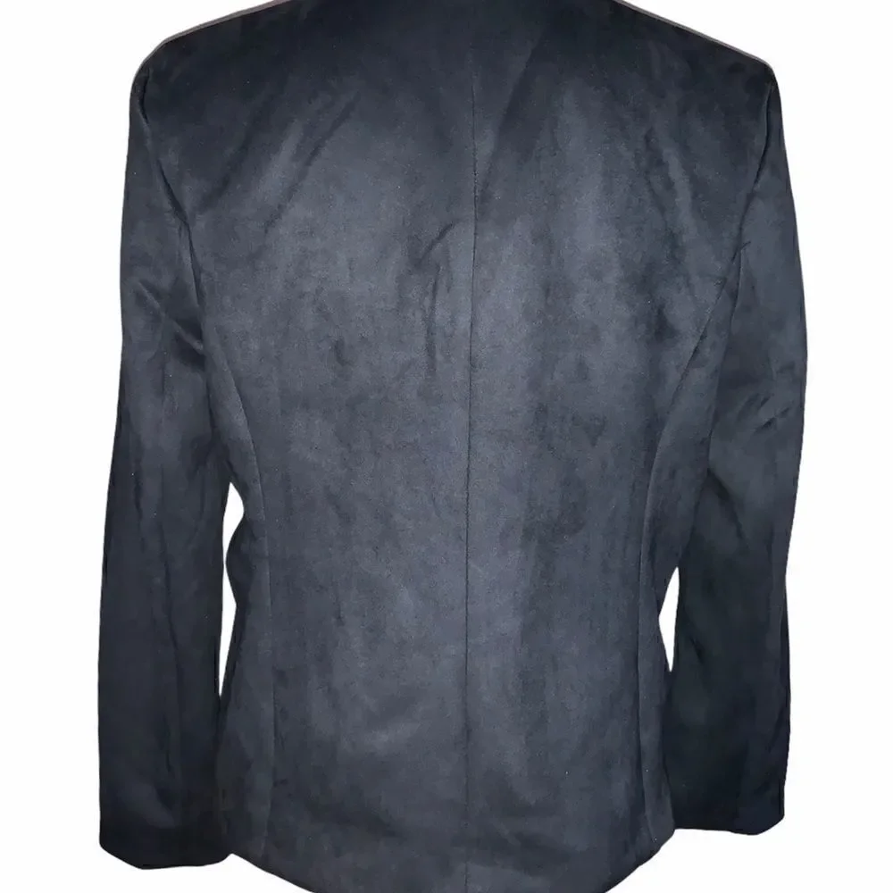 Carmen Marc Valvo black faux