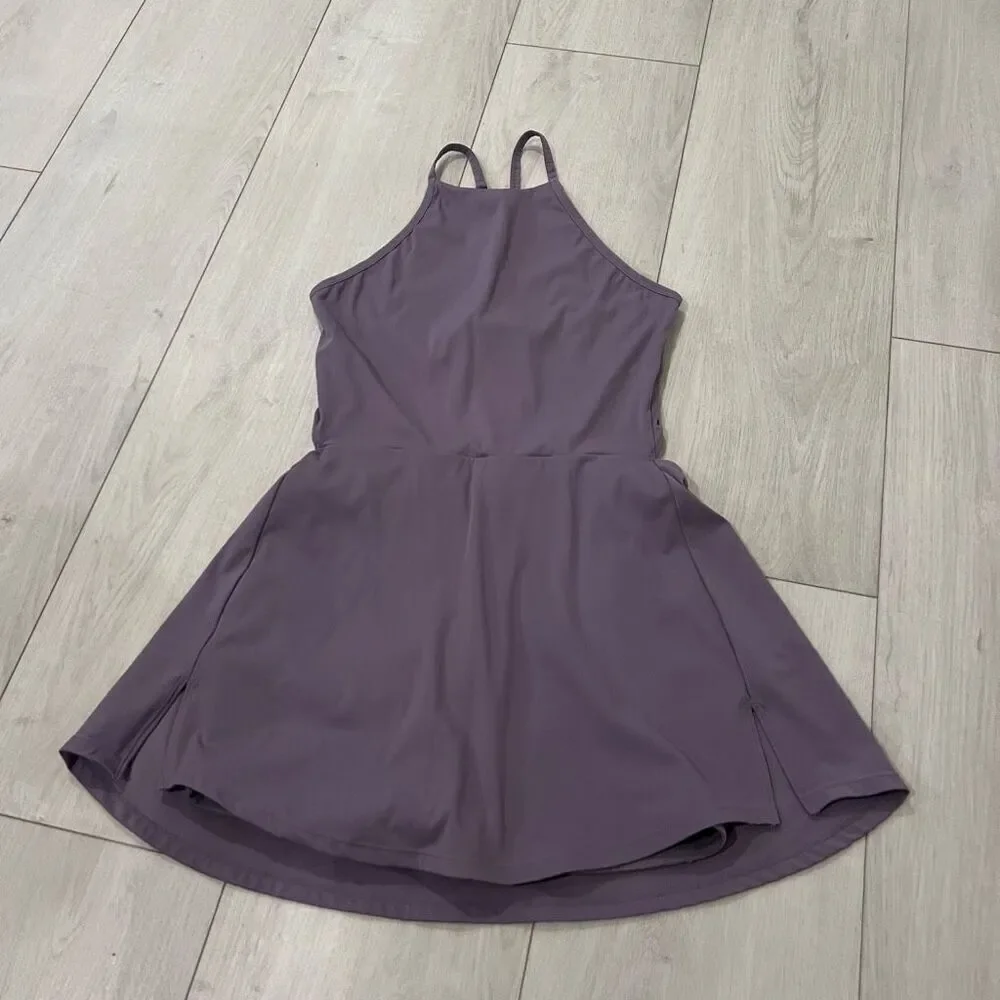 Backcountry Destination Dress  sz M Sleeveless Activewear Open Back