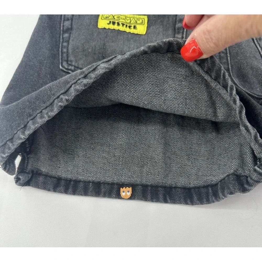 Justice denim black