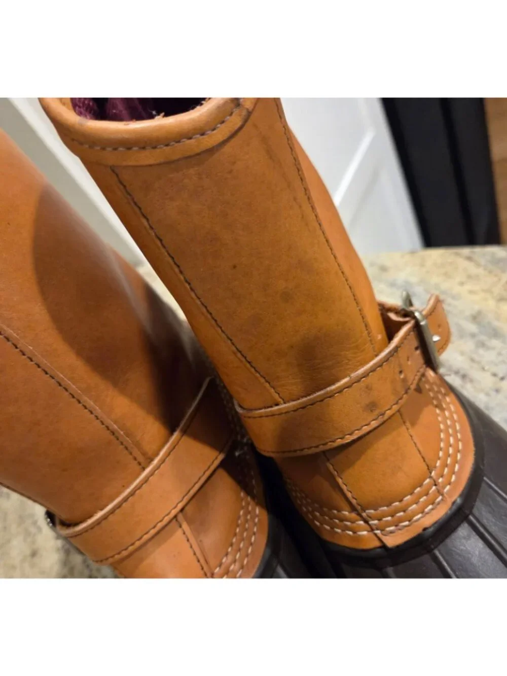 L.L. Bean smell musty heavily