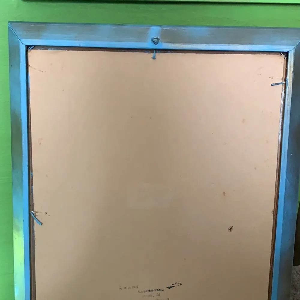 Unbranded framed baseball