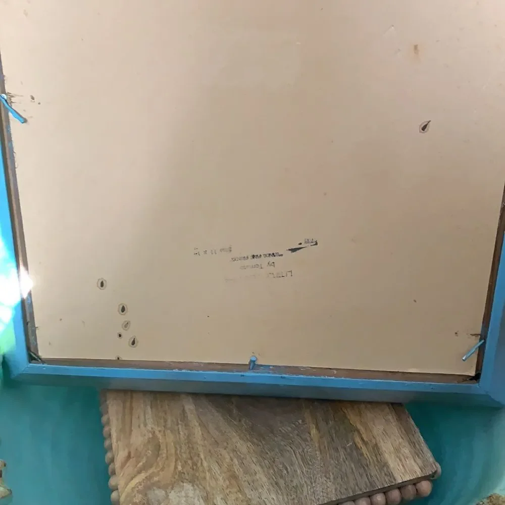Unbranded framed baseball