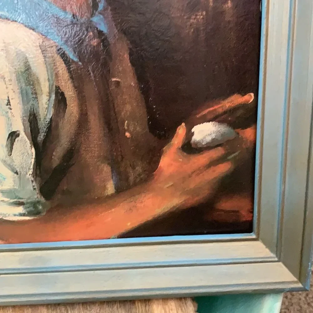 Unbranded framed baseball