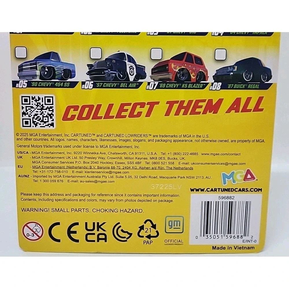 New CAR TUNED Series 8 '87 CHEVY C10 #03 Kids Toy Collectible‎