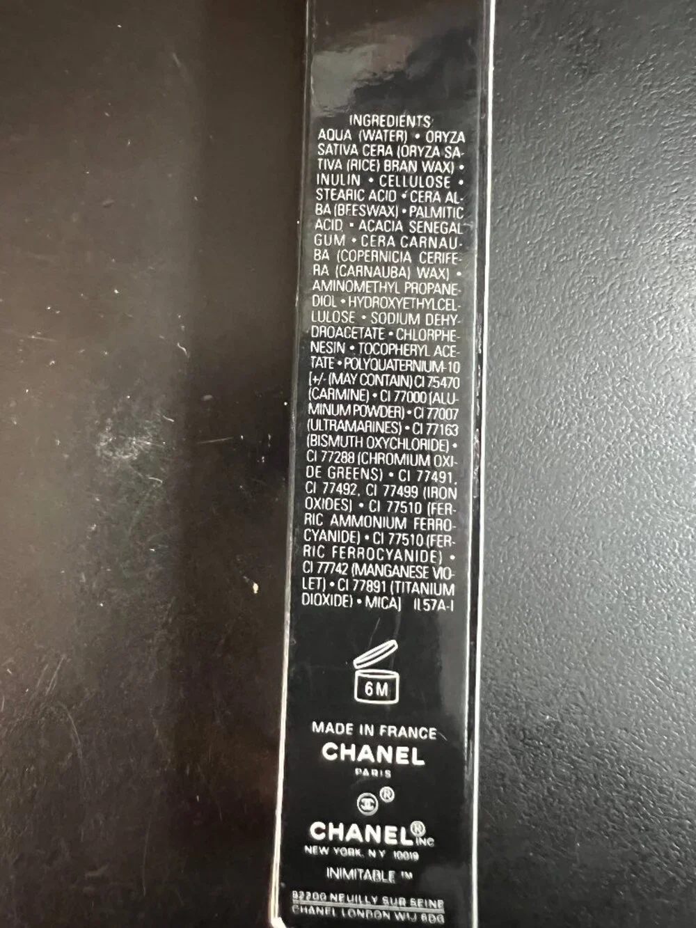 Chanel Inimitable Intense Mascara Volume Length Curl Separation 10 NOIR