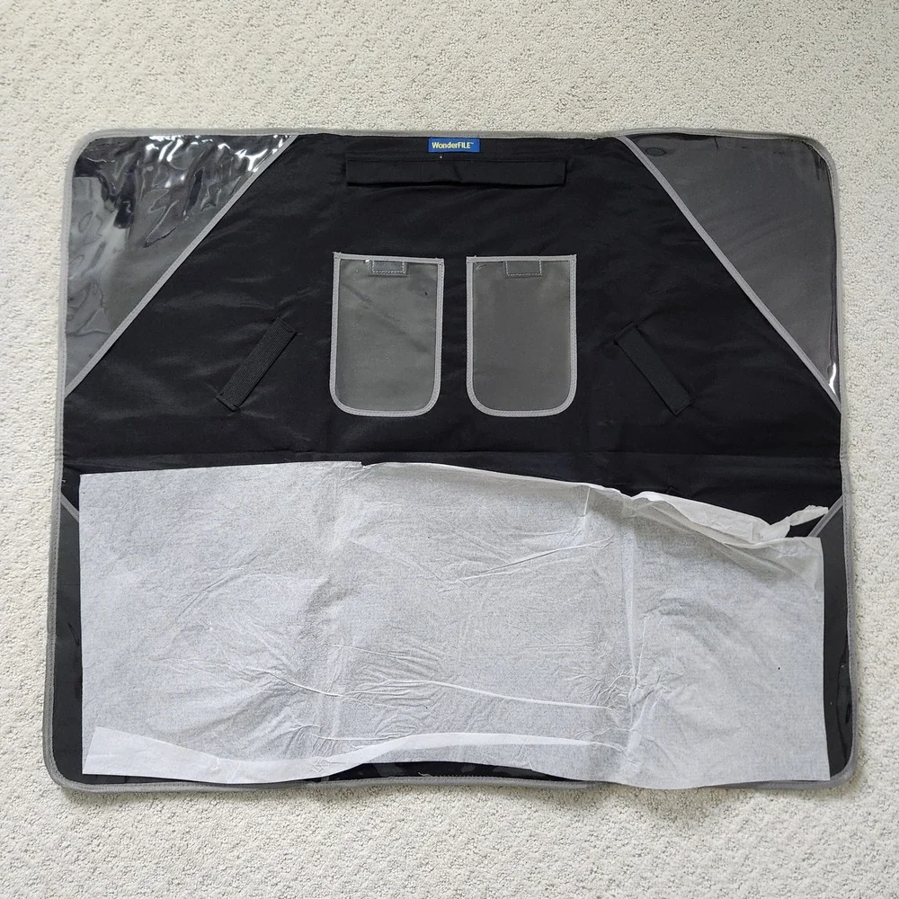 WonderFILE Portable‎ Workstation Document Organizer Folding Travel Desk NWOT