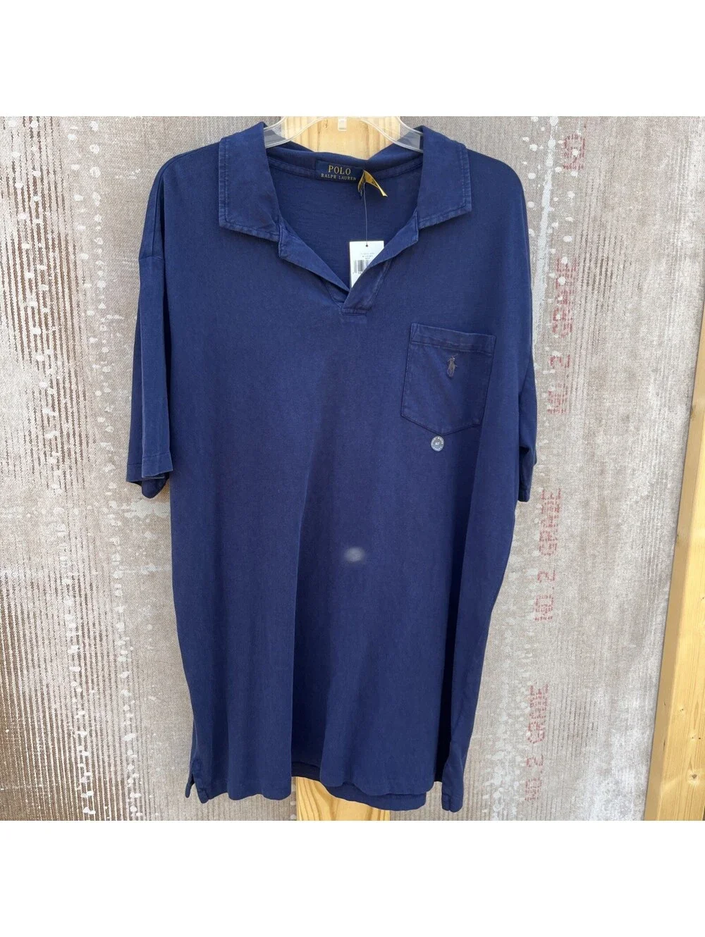 NEW - Ralph Lauren Classics Polo Shirt Big & Tall Mens Size XLT - Navy $138 MSRP