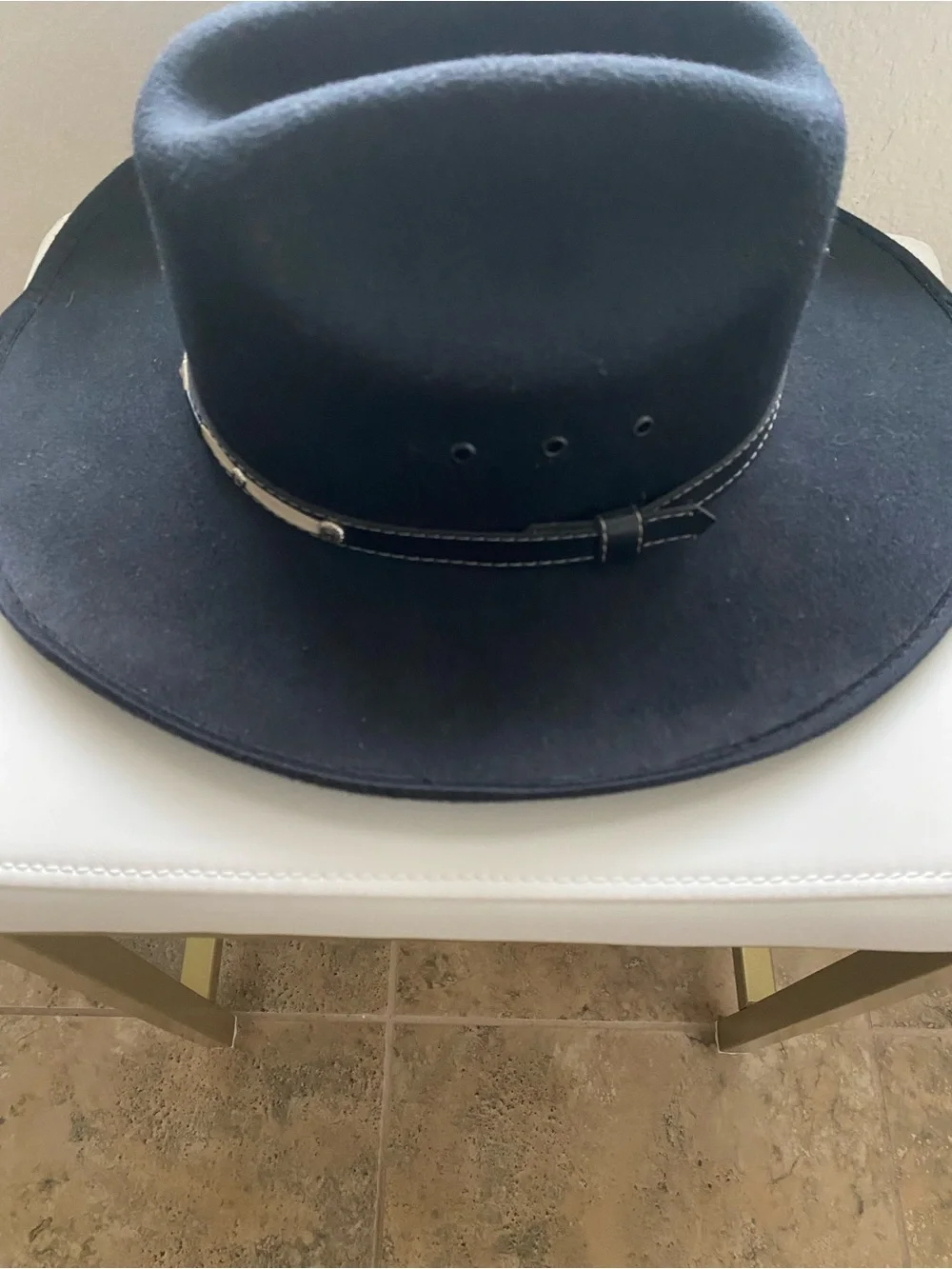 Summit Hats MX Wool Faux Felt Black Cattleman Kids Cowboy Vaquero Western L