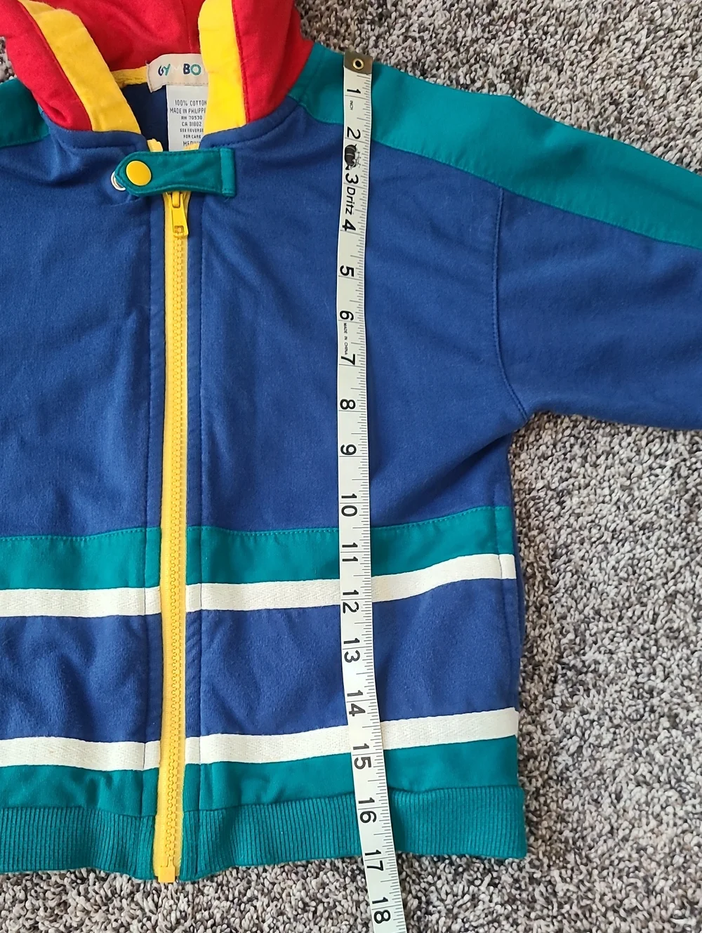 Gymboree Into The Woods Jacket Size Medium 90s Vintage Color Block