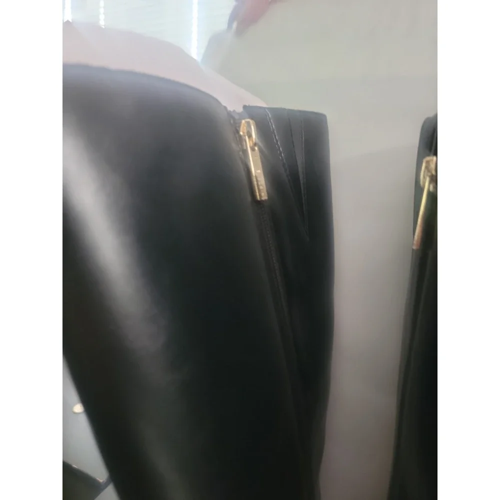 Anne Klein Women's Sinclair Tall Riding Boots Black - Women's US 10M NEW!