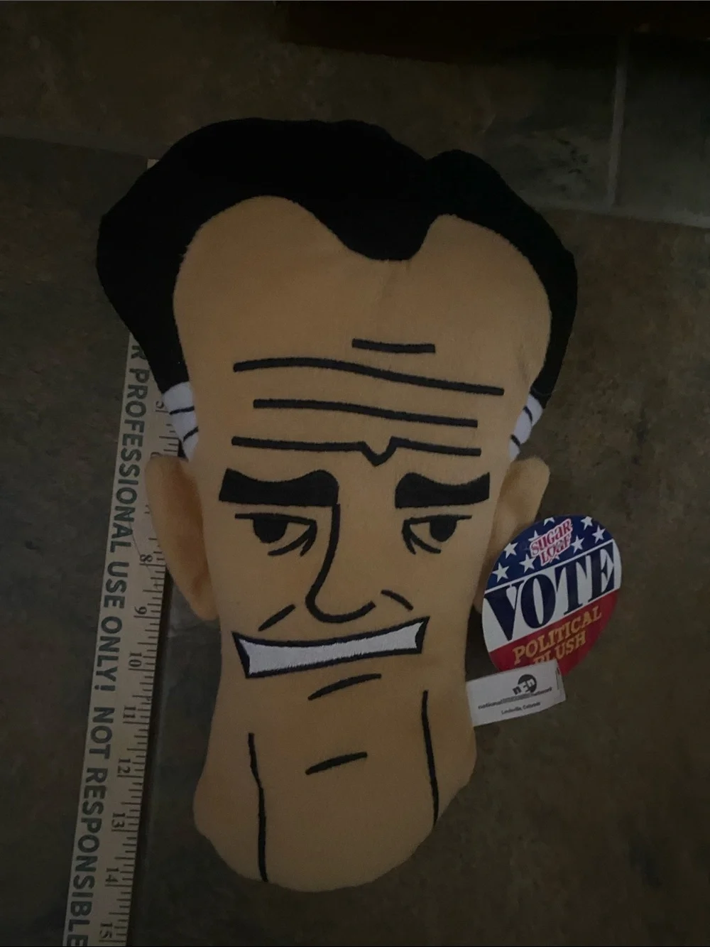 Collector’s Political plush, 4 pieces.