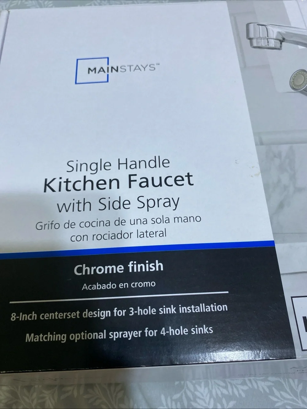 Mainstays single handle