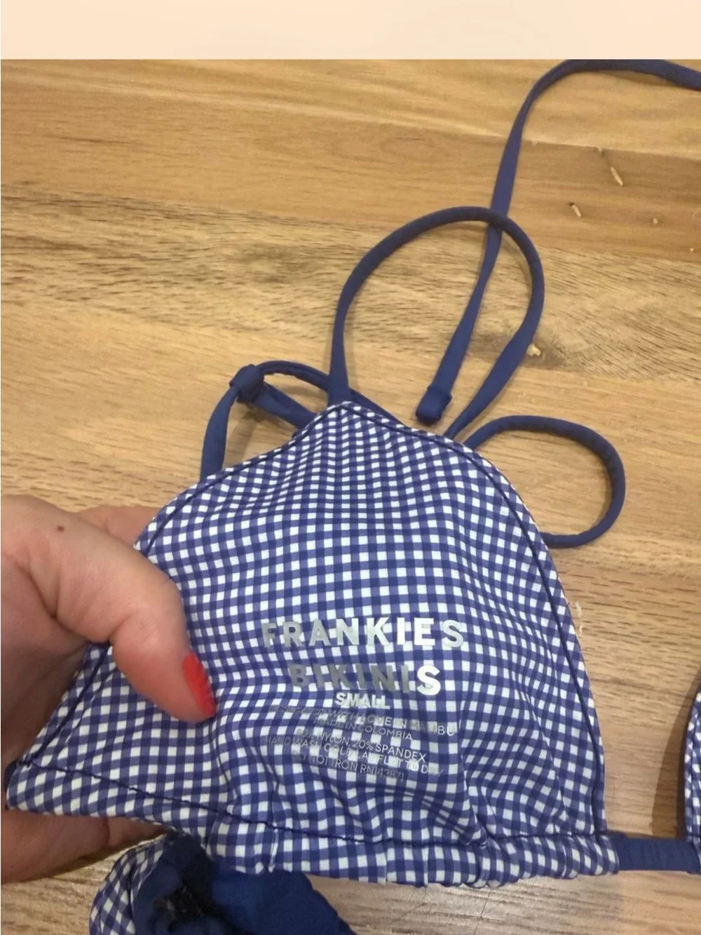 Frankies Bikinis worn once