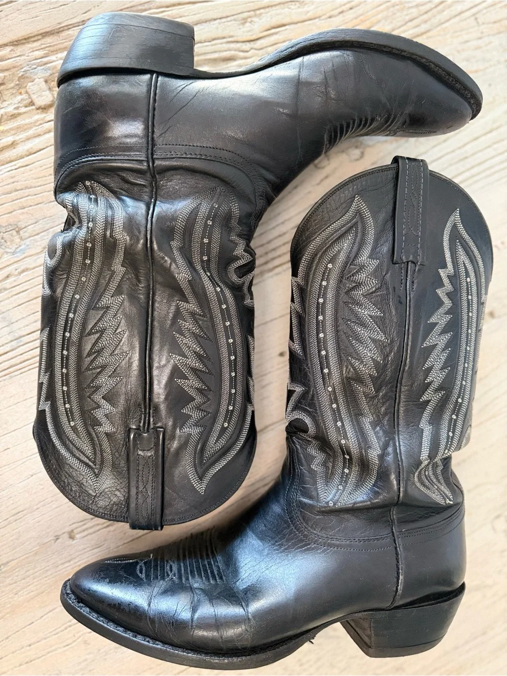 Lucchese pre heel tabs