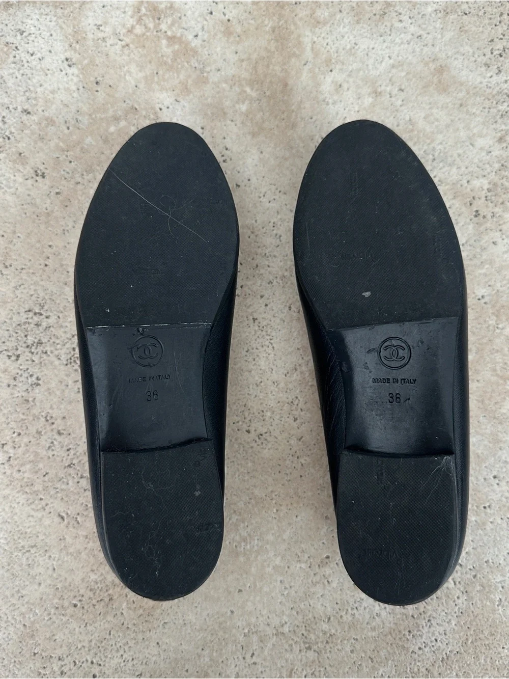 Chanel Ballet Flats, Black