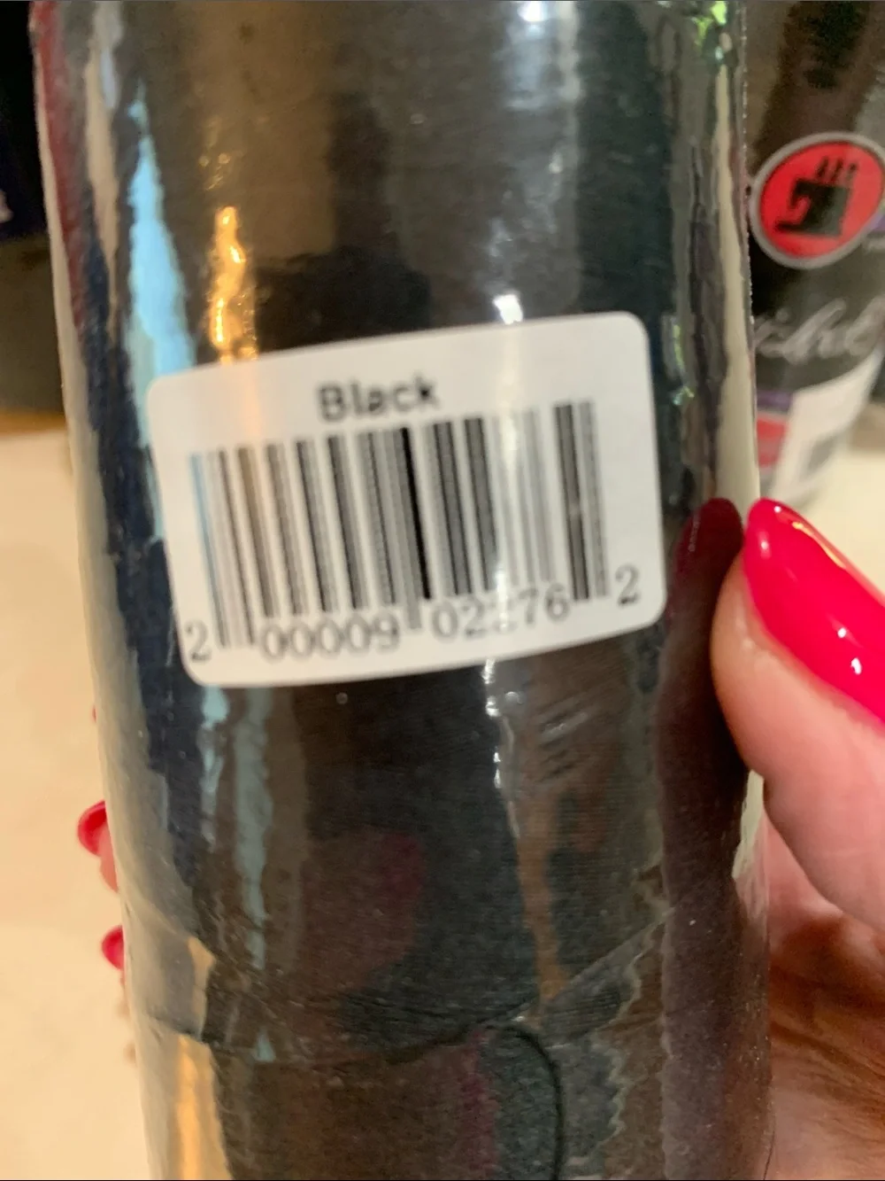 Keedll Maxi-Lock Black Serger Thread. Bundle of 5.
