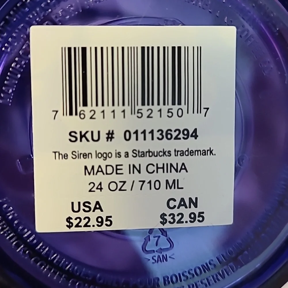 Starbucks iridescent nwt