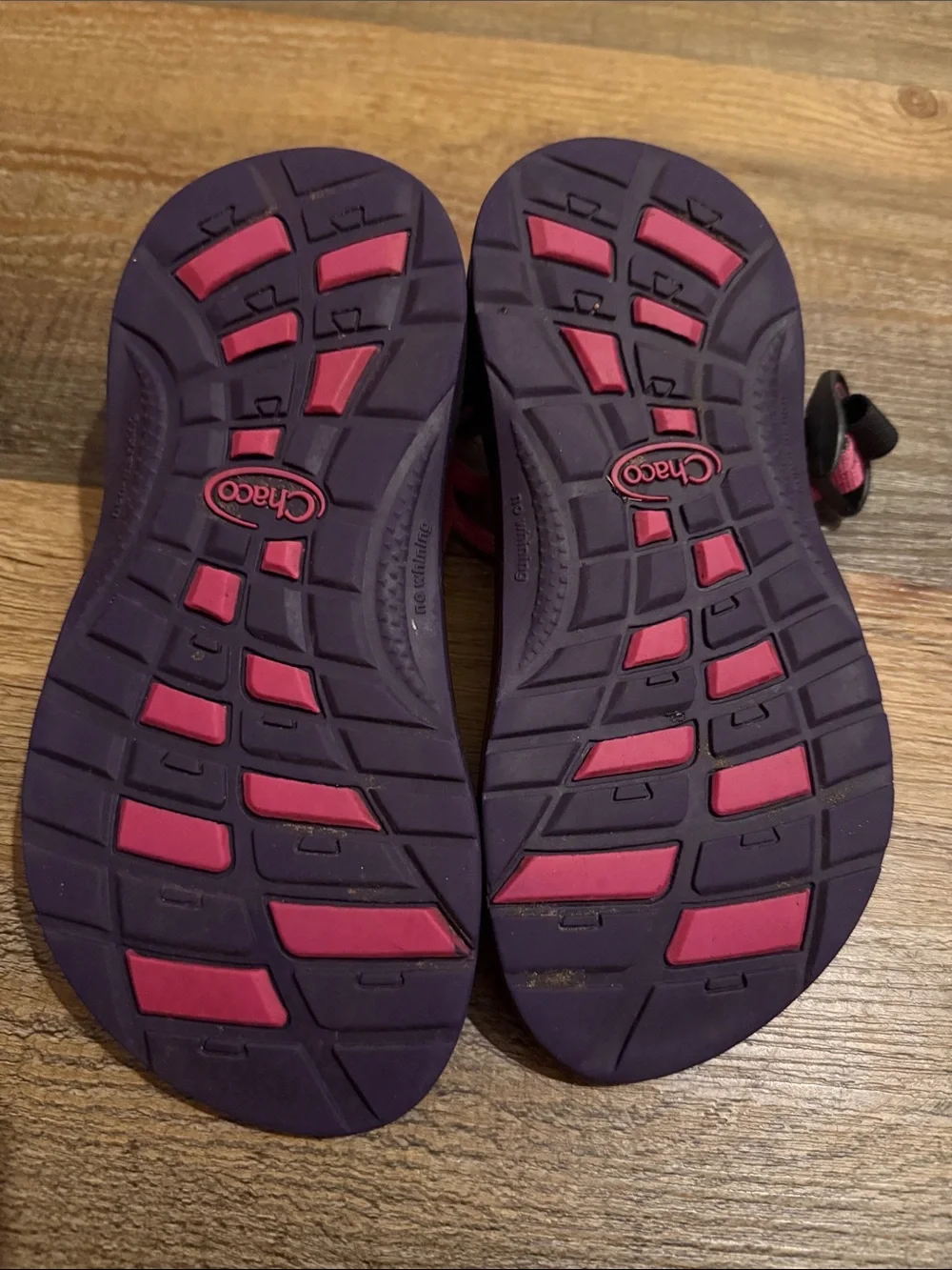 Chaco pink strappy