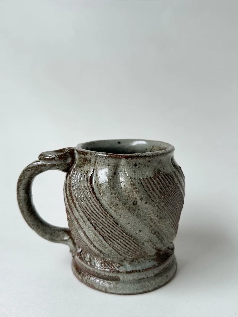 Hand Crafted pottery skull