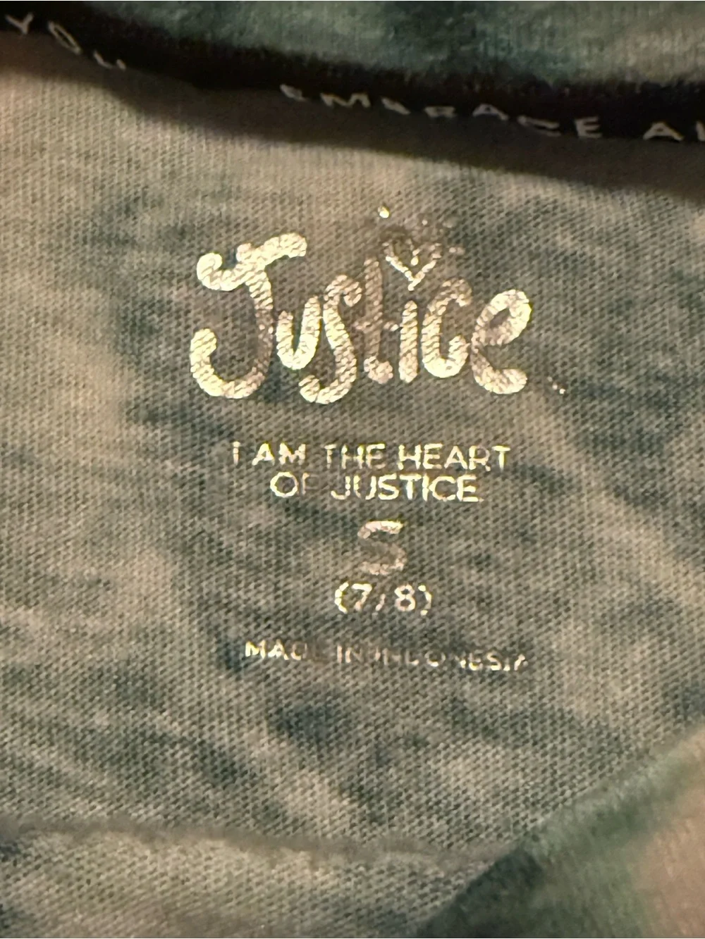 Justice short sleeve