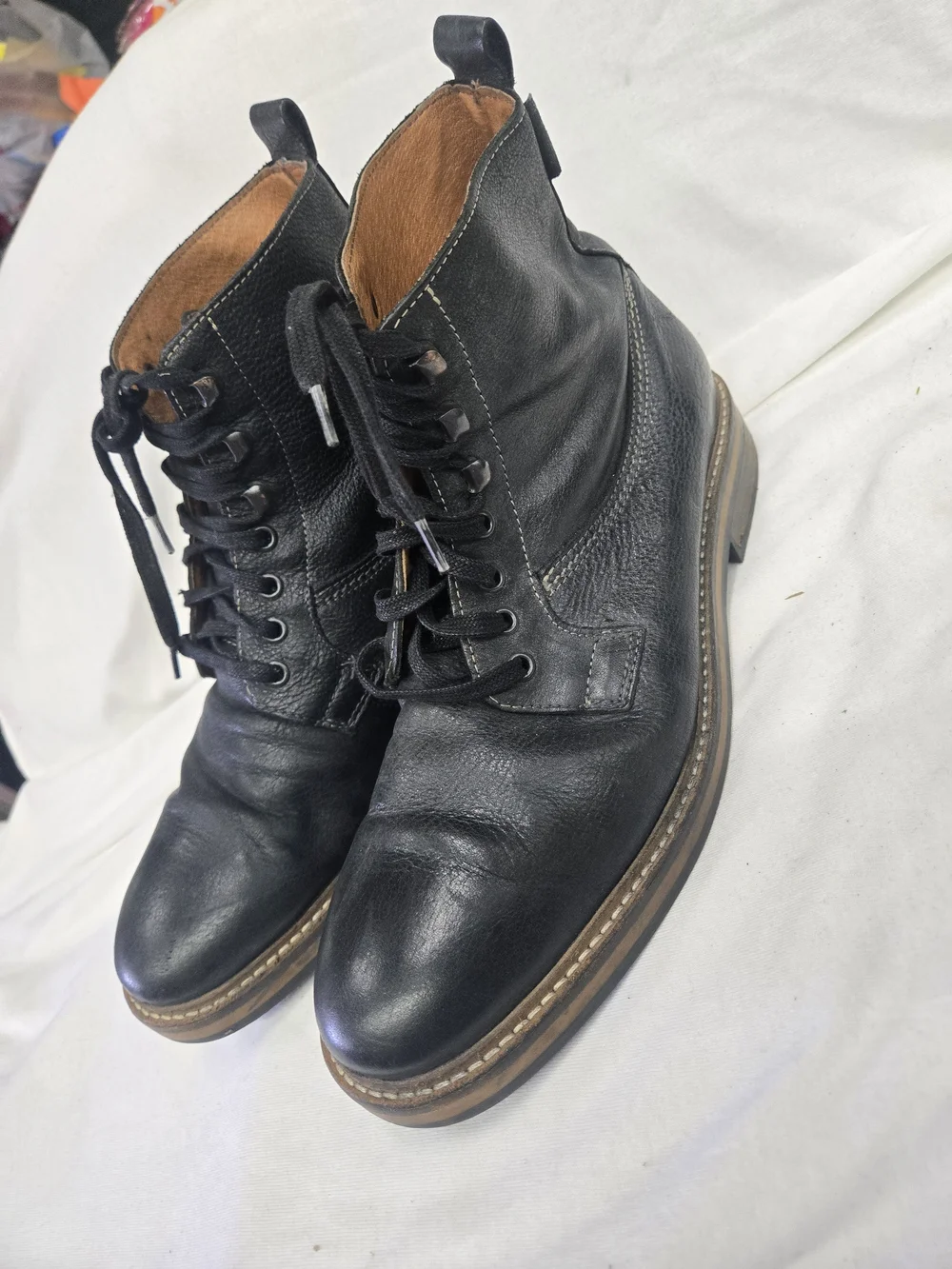Wolverine durable leather