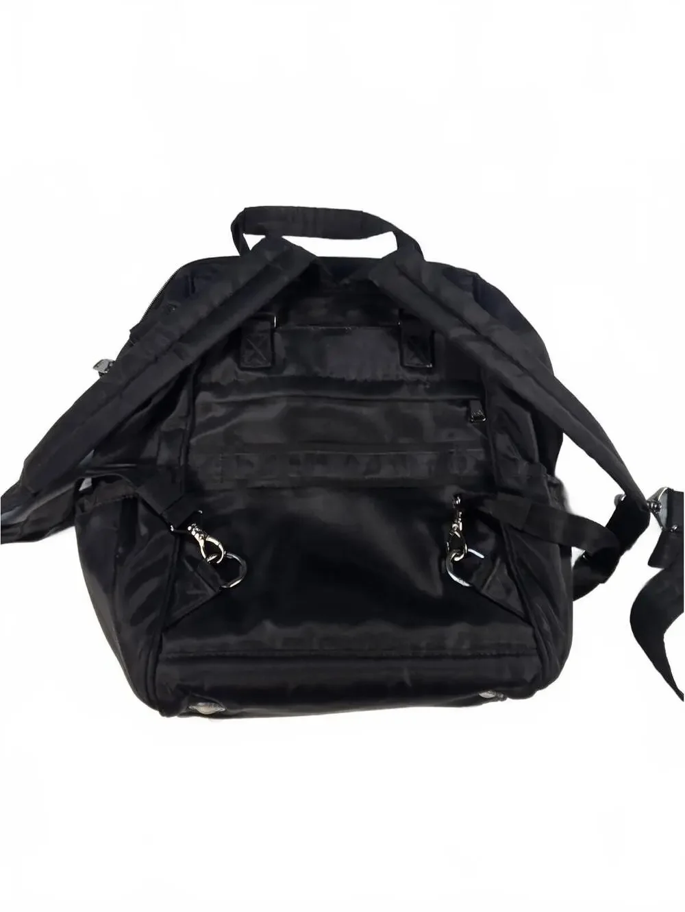 Lug Via 2 Convertible Tote Backpack Black Gorpcore