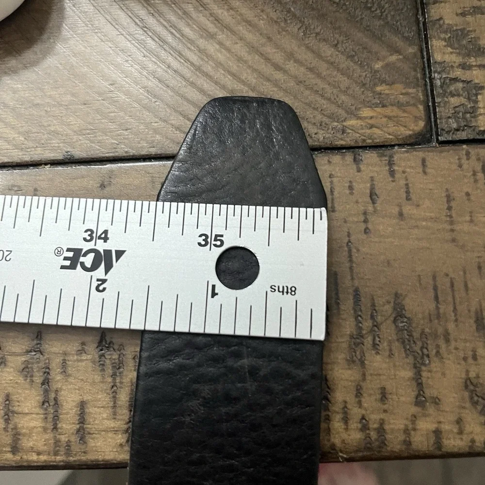 Fossil black pebble