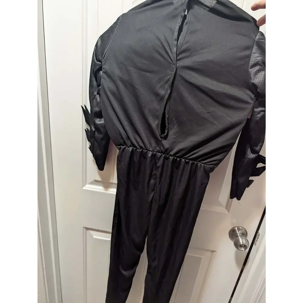 New! Rubie's Youth Black Batman The Dark Knight Halloween Costume Size M