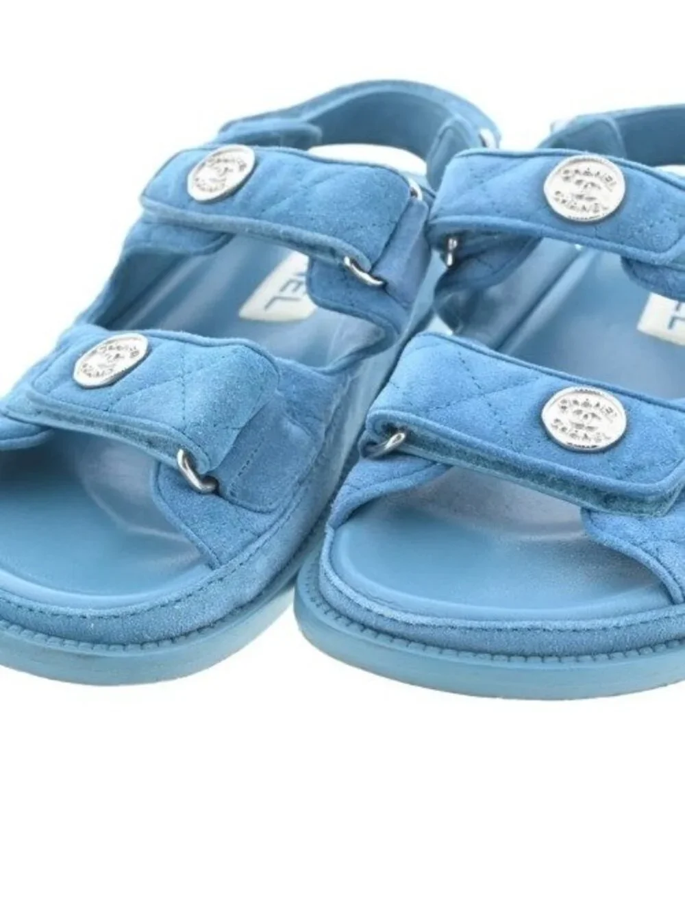 Chanel Sandals Blue