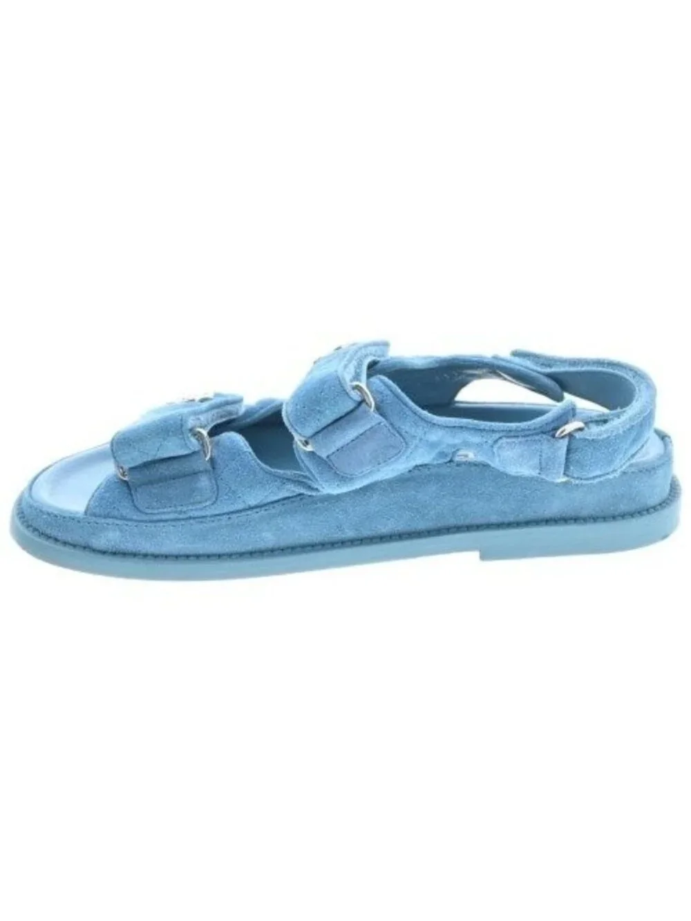 Chanel Sandals Blue