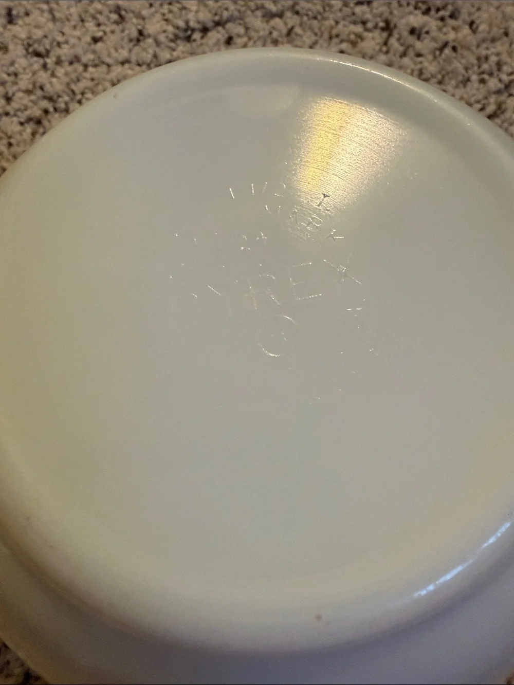 Vintage Pyrex Snowflake Blue Garland nesting mixing bowl set