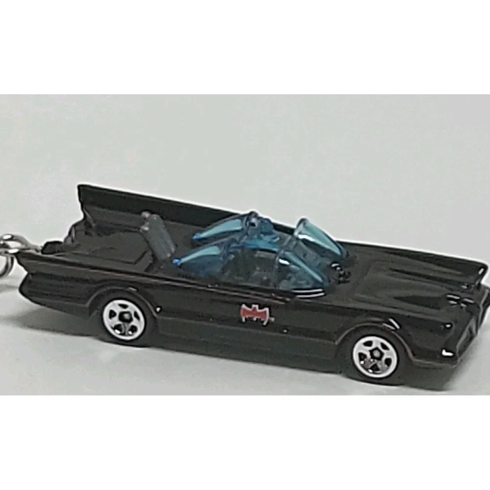 Hot Wheels 1966 Batmobile TV Series Diecast 1:64 Custom Keychain
