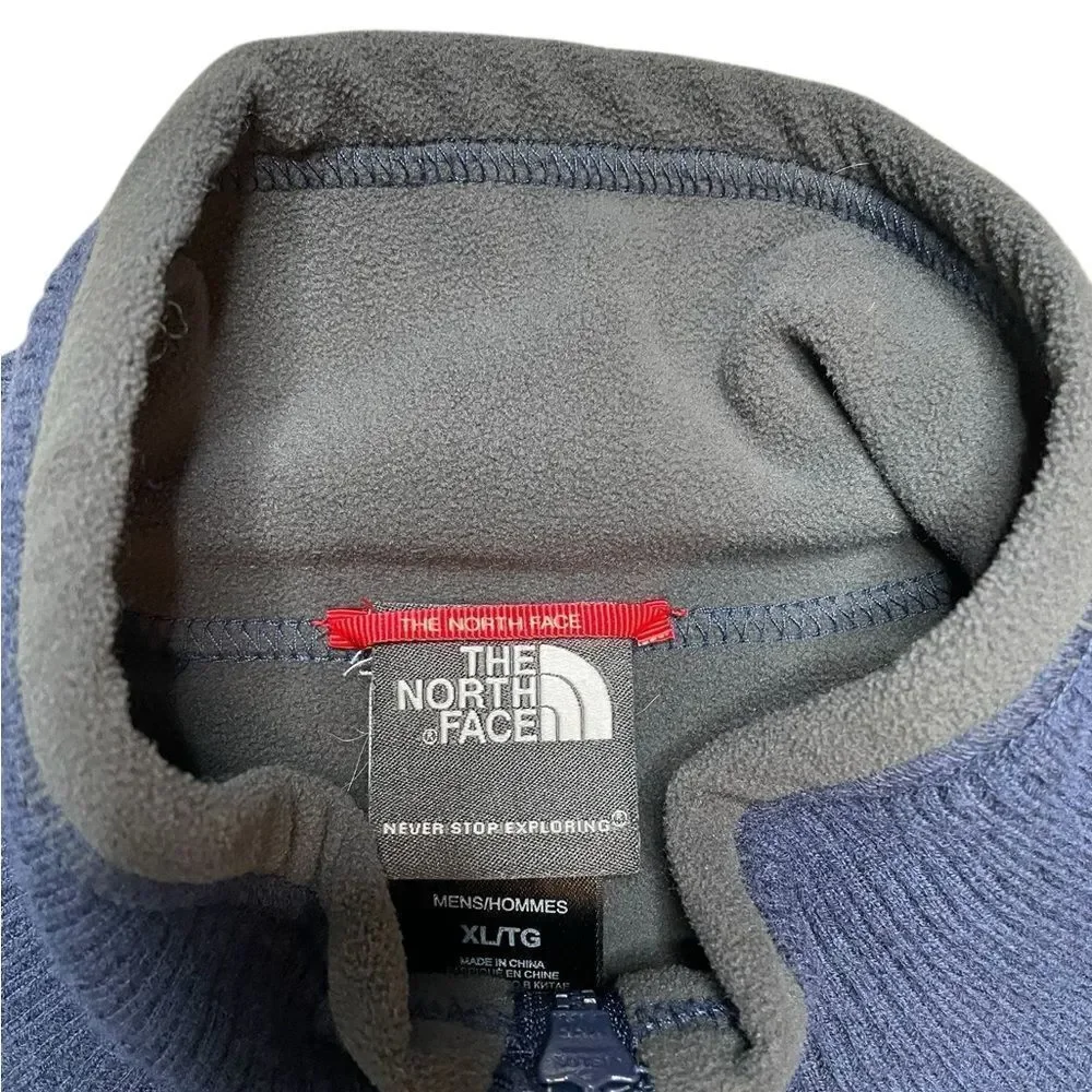 The North Face Men's Wool Blend Sweater Navy Blue Size XL