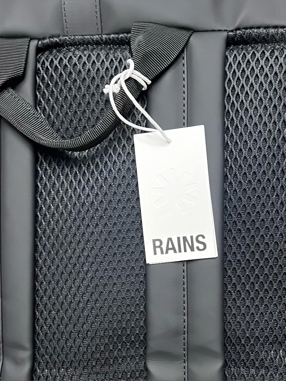 🌻NEW w.Tag RAINS Rolltop Rucksack Backpack Waterproof Roll Top Laptop Bag $150