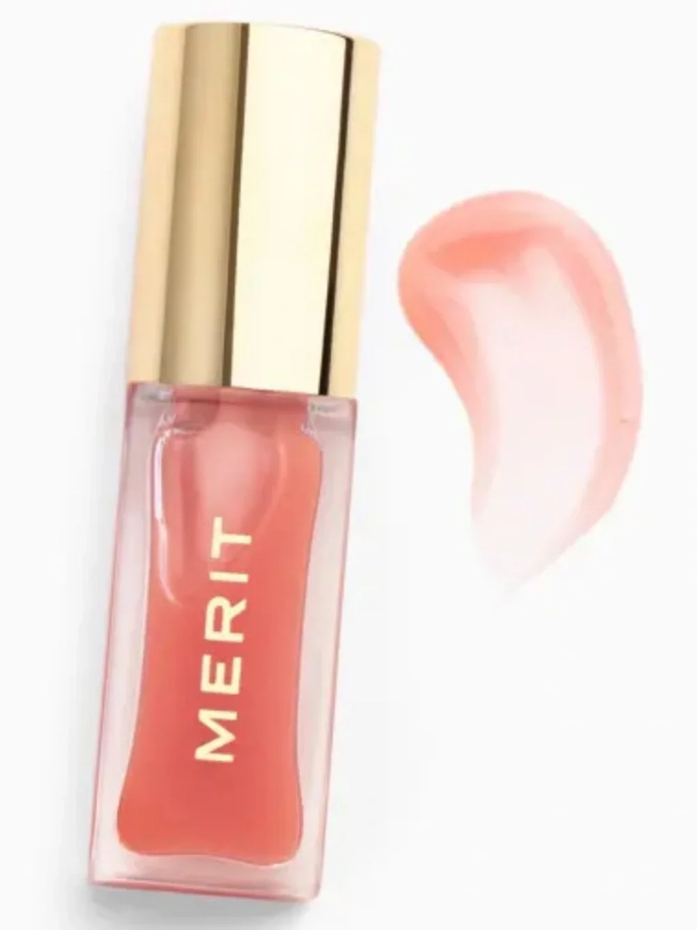Merit Shade Slick Hydrating Tinted Lip Oil Lipgloss in Jete BNIB