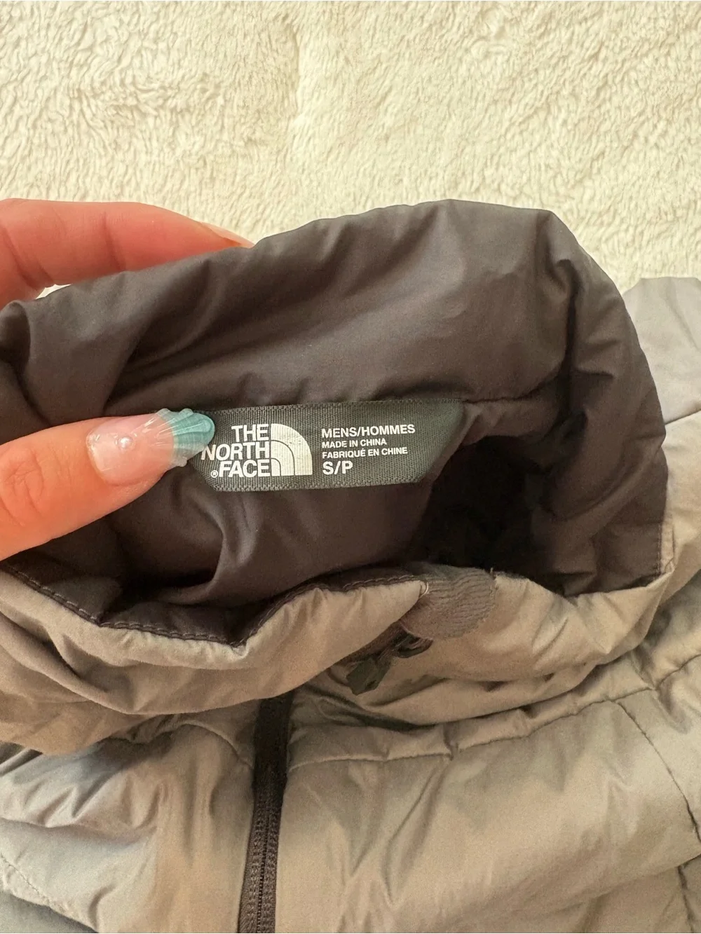 The North Face puffer