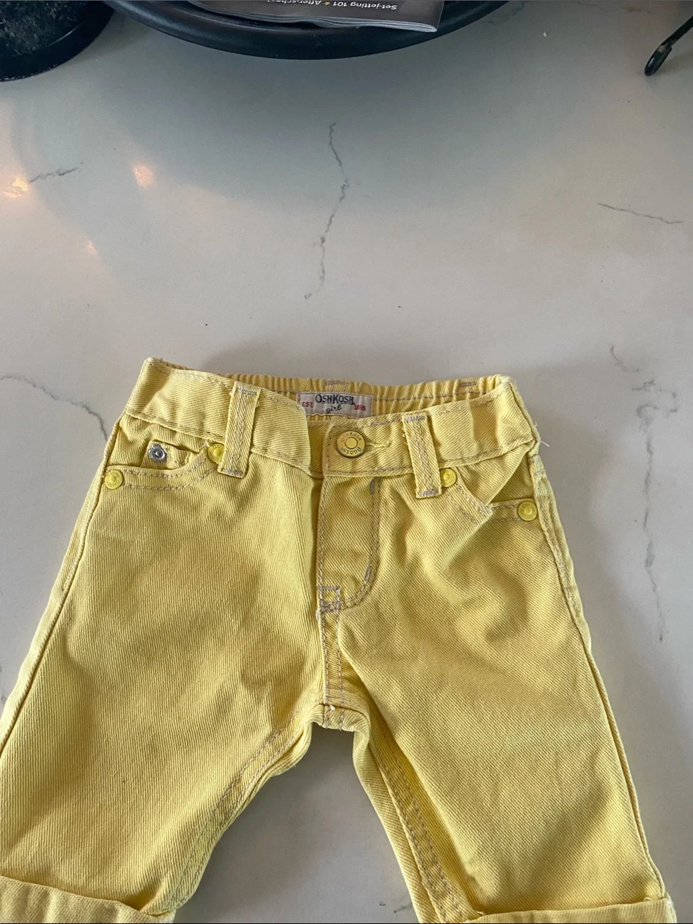 OshKosh Bgosh butter yellow