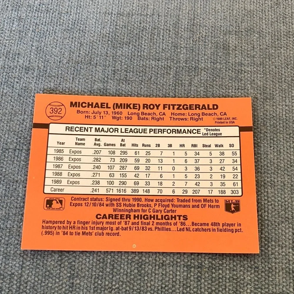 Donruss see pictures