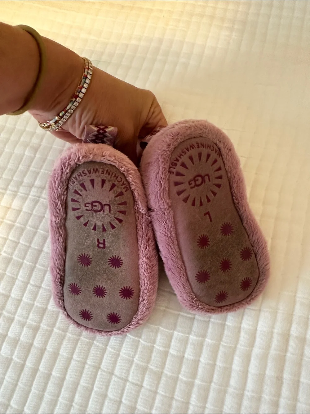 UGG plush slip
