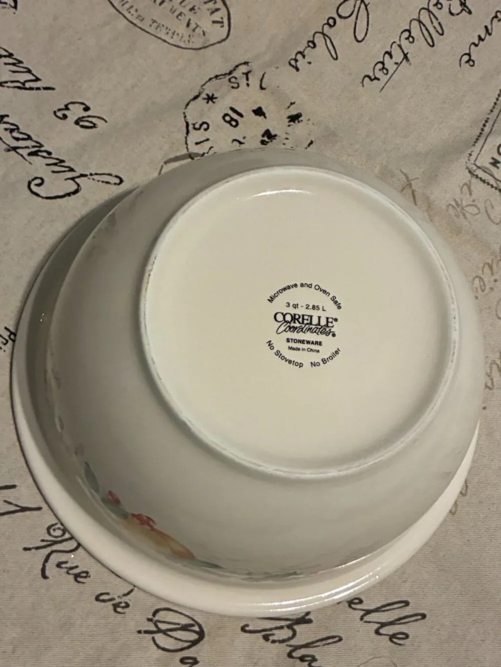 Corelle Coordinates Abundance 3 Quart Mixing Bowl