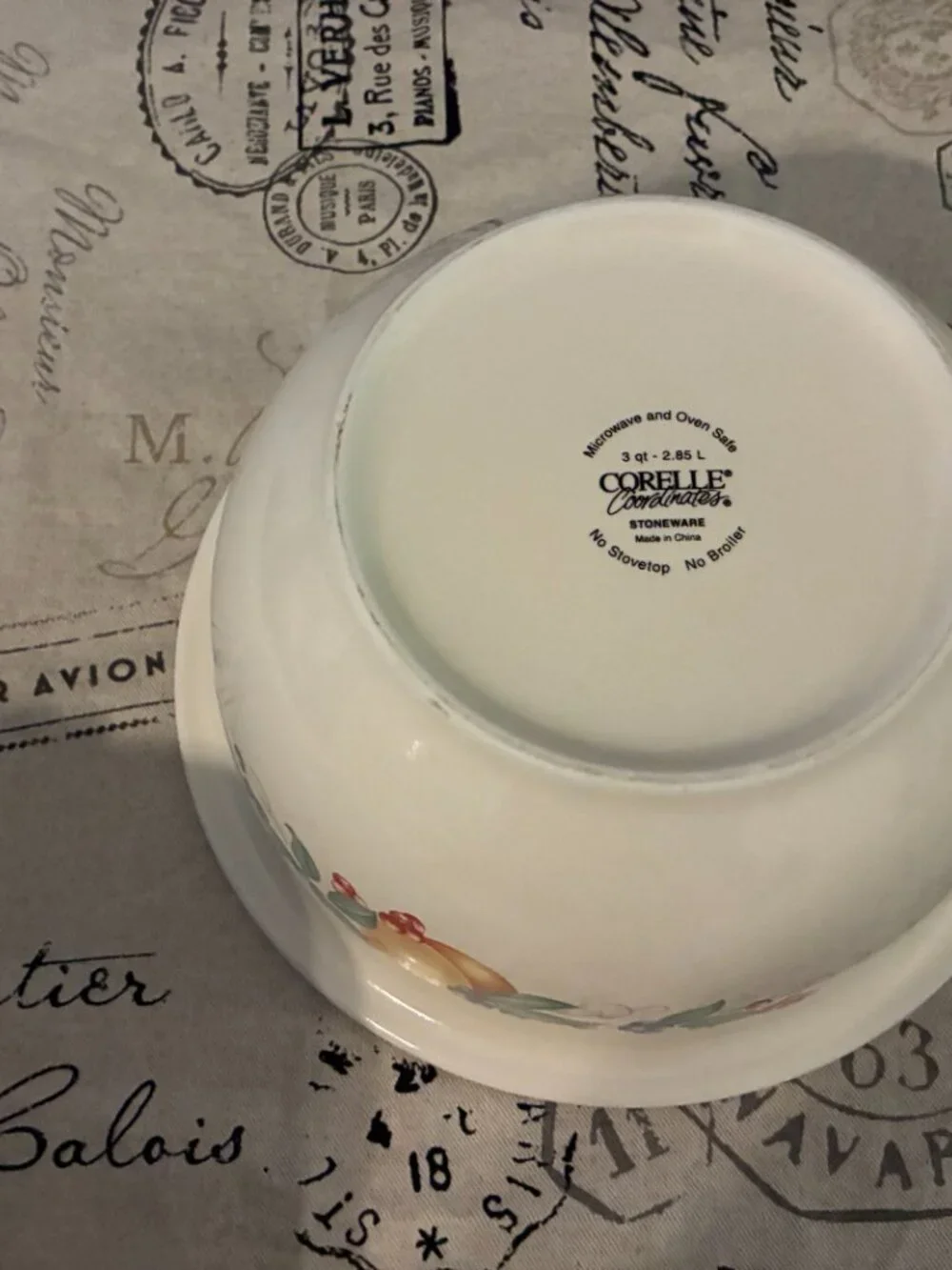 Corelle Coordinates Abundance 3 Quart Mixing Bowl