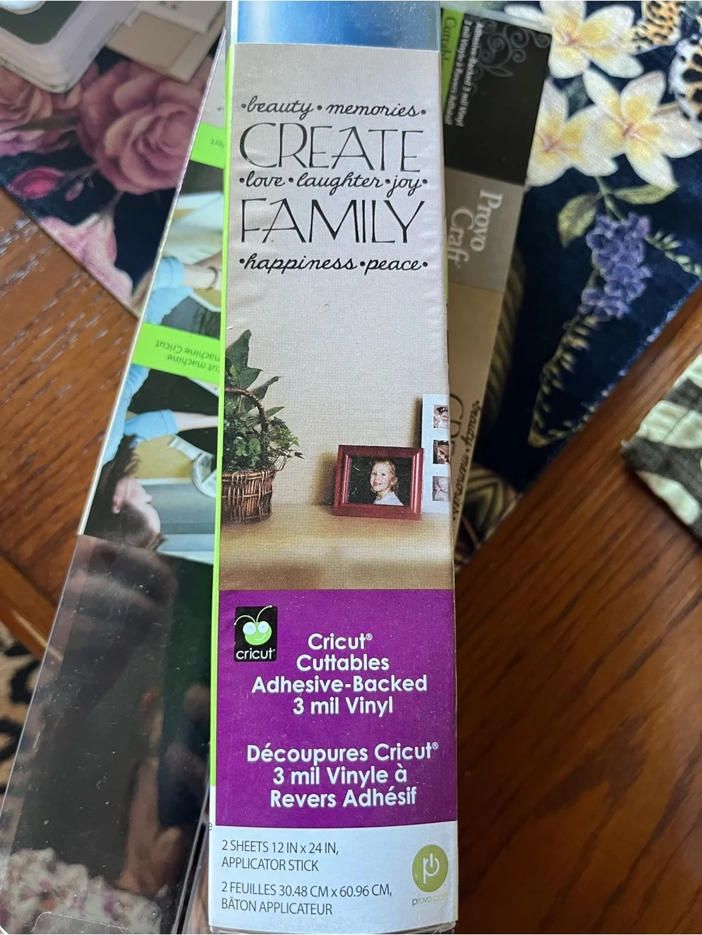 Cricut adhesive backed