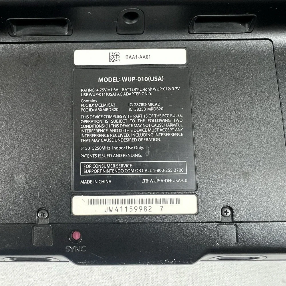 Nintendo only tested