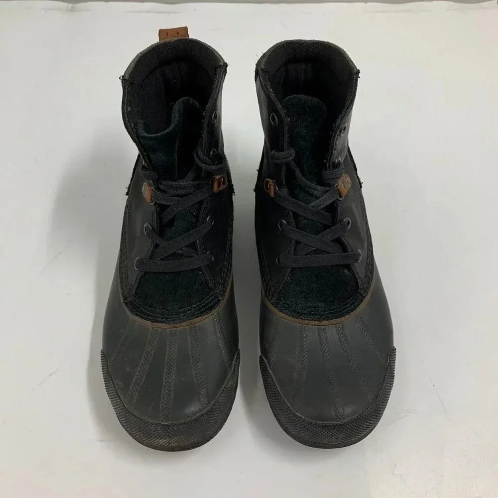Sorel Men's Ankeny Leather Rubber Waterproof  NM2101-010‎ Lace Up Boot Size 9
