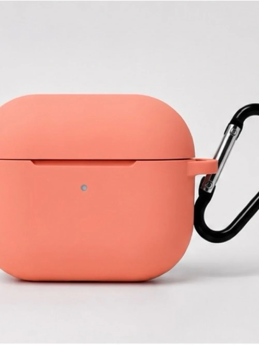 Light Pink- Silicone AirPods Pro Case with Carabiner