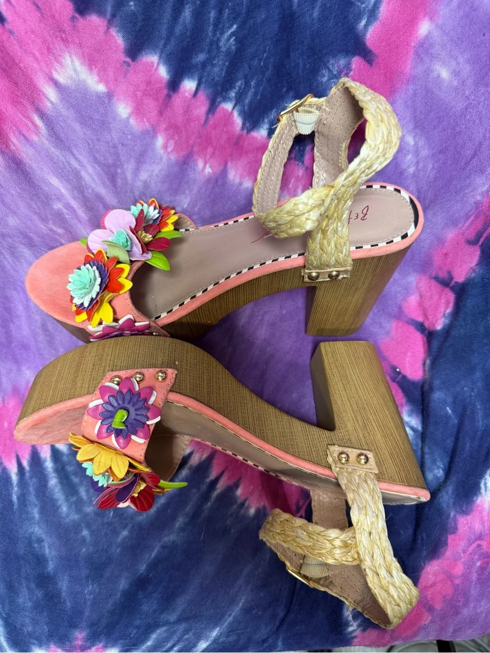Betsey Johnson colorful floral