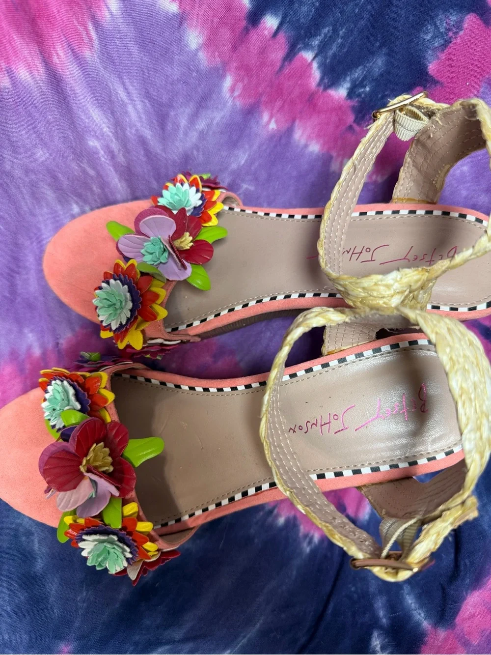 Betsey Johnson colorful floral
