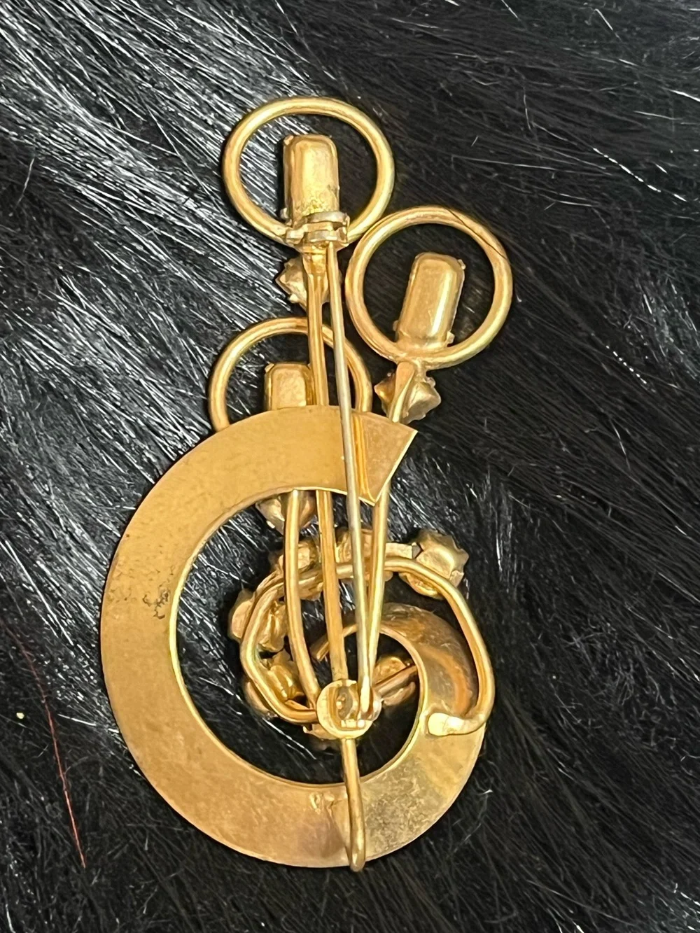 Vintage gold tone