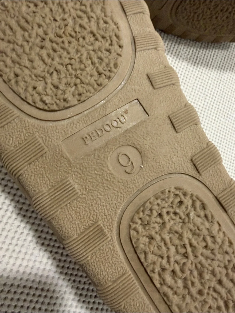 Pedoqu Men's Brown Suede Slip-On Indoor/Outdoor Slippers